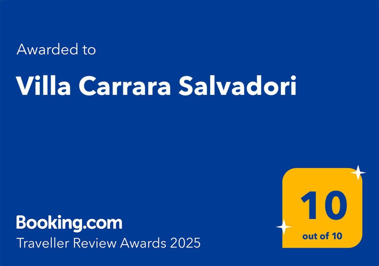 Villa Carrara Salvadori Греццана Экстерьер фото
